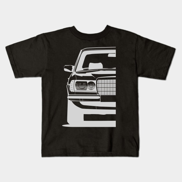 W123 1978 Kids T-Shirt by BlueRoller